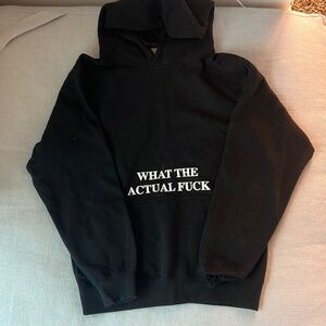 ⭐️ REVOLVE brand What the Actual F Hoodie DEPARTURE